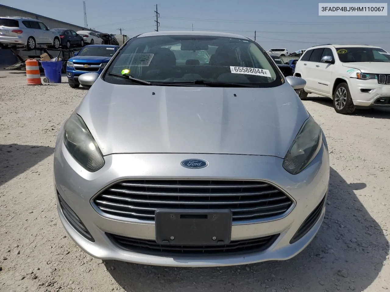 2017 Ford Fiesta Se VIN: 3FADP4BJ9HM110067 Lot: 65588044