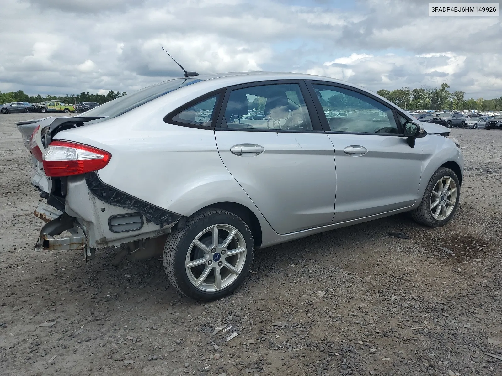 2017 Ford Fiesta Se VIN: 3FADP4BJ6HM149926 Lot: 65933614