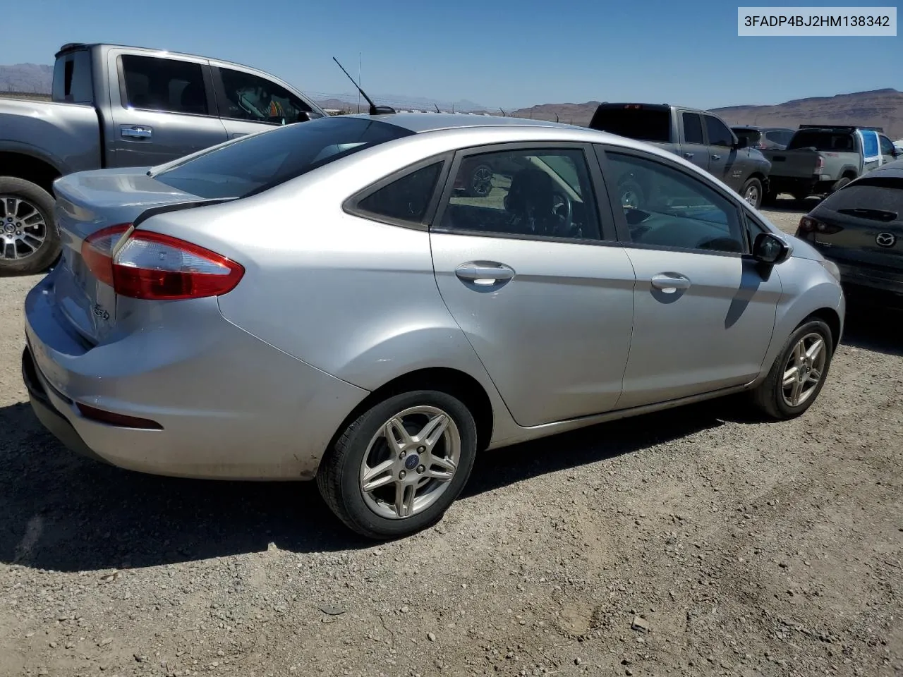 2017 Ford Fiesta Se VIN: 3FADP4BJ2HM138342 Lot: 67025924