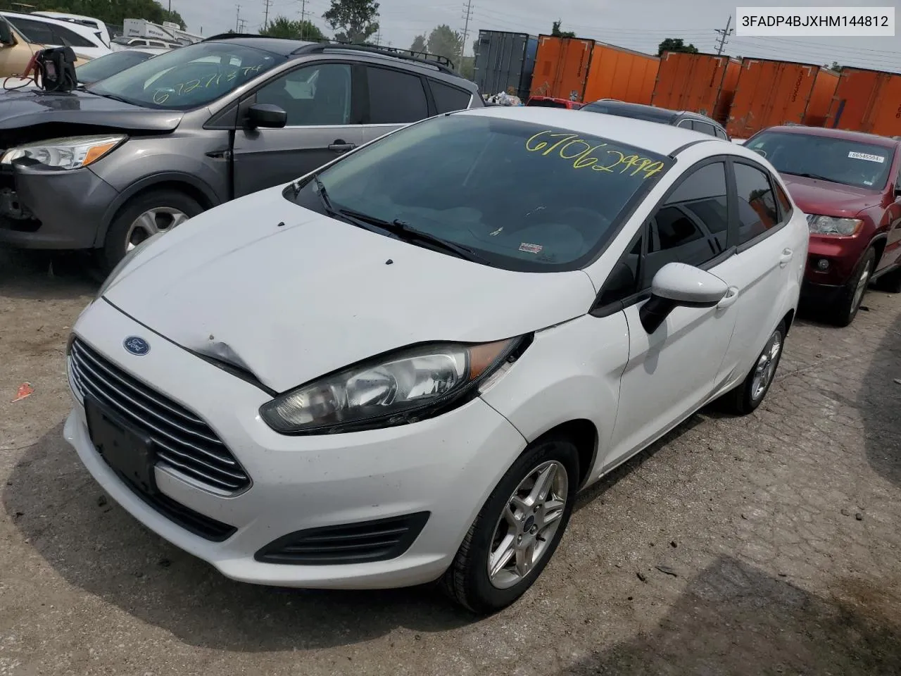 2017 Ford Fiesta Se VIN: 3FADP4BJXHM144812 Lot: 67062994