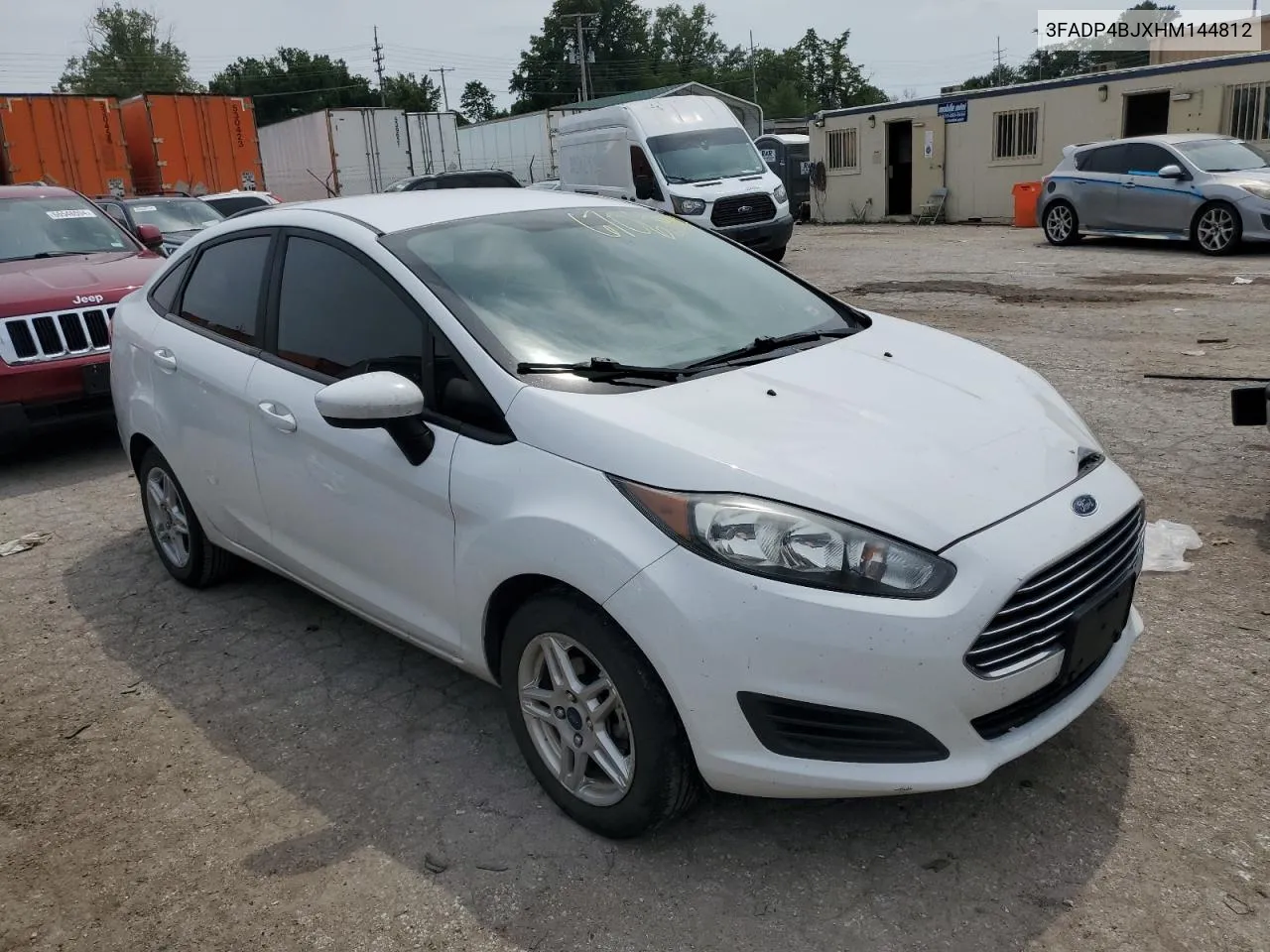 2017 Ford Fiesta Se VIN: 3FADP4BJXHM144812 Lot: 67062994