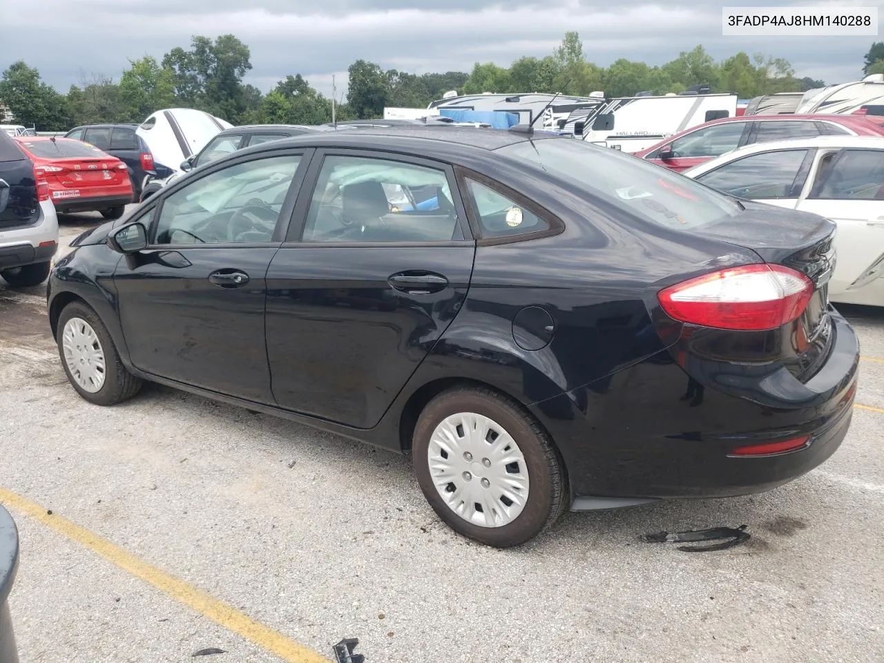 2017 Ford Fiesta S VIN: 3FADP4AJ8HM140288 Lot: 67163834