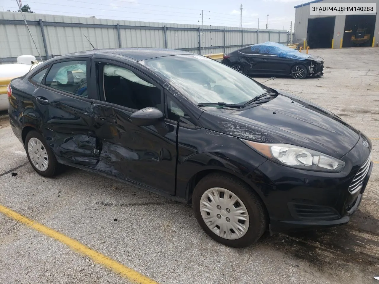 2017 Ford Fiesta S VIN: 3FADP4AJ8HM140288 Lot: 67163834