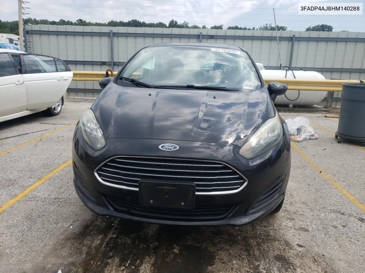 2017 Ford Fiesta S VIN: 3FADP4AJ8HM140288 Lot: 67163834