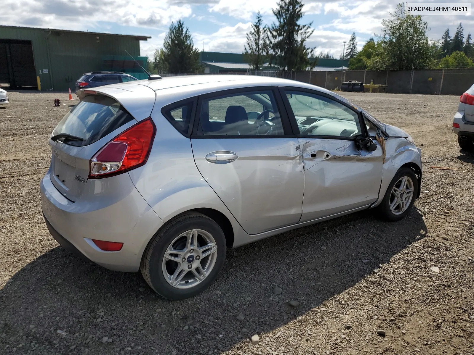 2017 Ford Fiesta Se VIN: 3FADP4EJ4HM140511 Lot: 67210114