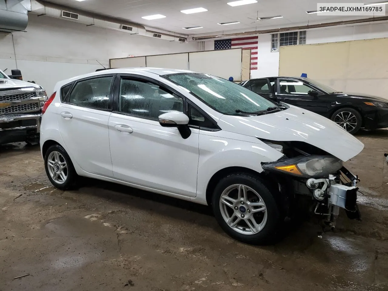 2017 Ford Fiesta Se VIN: 3FADP4EJXHM169785 Lot: 68132354