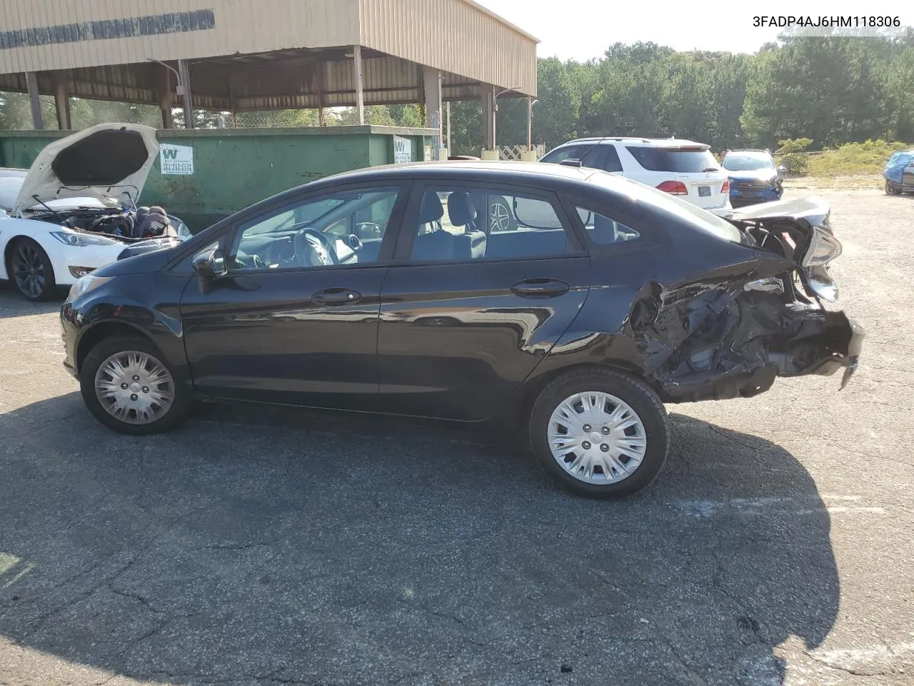 2017 Ford Fiesta S VIN: 3FADP4AJ6HM118306 Lot: 68394664