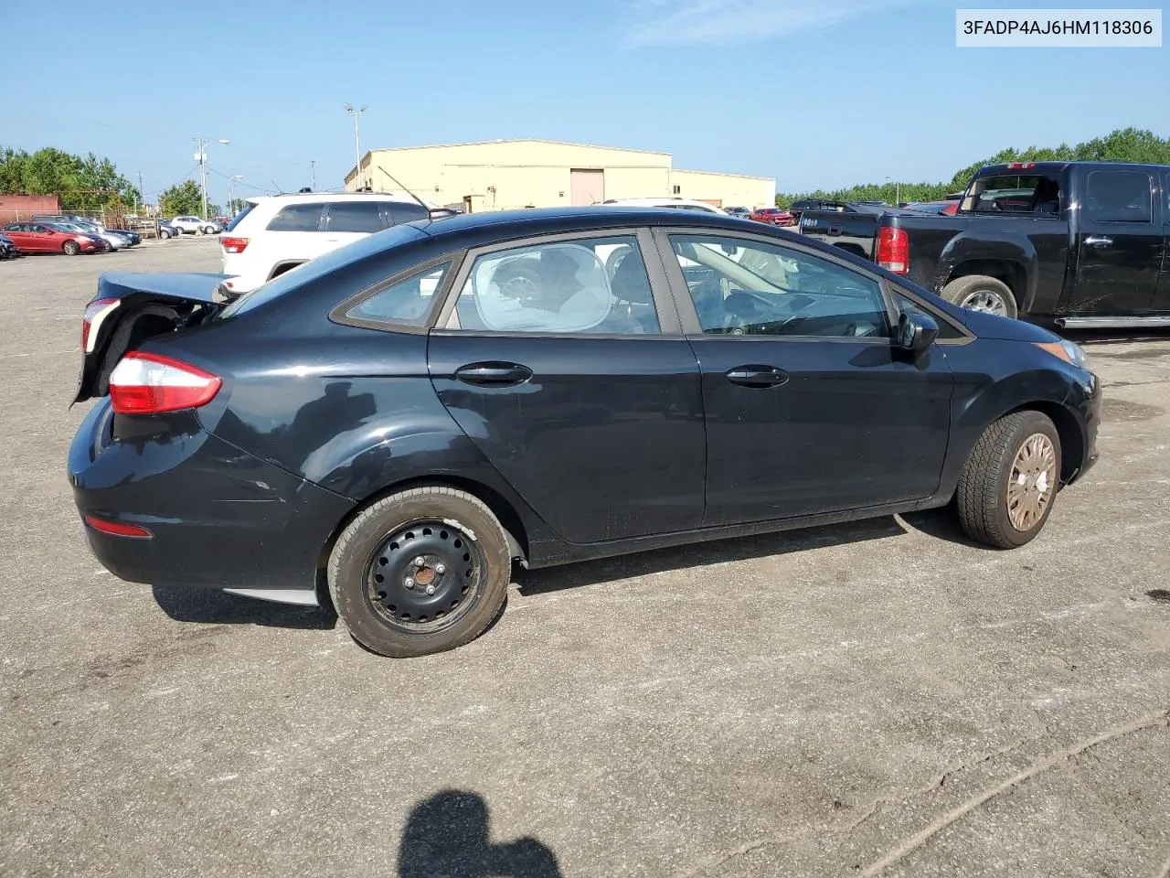 2017 Ford Fiesta S VIN: 3FADP4AJ6HM118306 Lot: 68394664