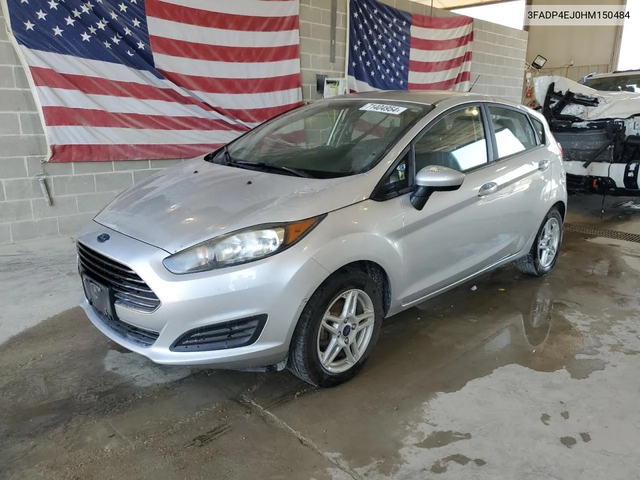 2017 Ford Fiesta Se VIN: 3FADP4EJ0HM150484 Lot: 71404954