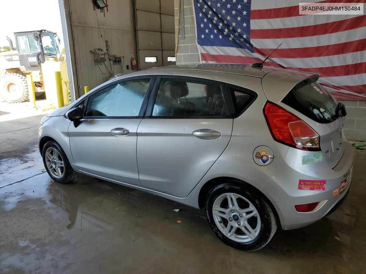 2017 Ford Fiesta Se VIN: 3FADP4EJ0HM150484 Lot: 71404954