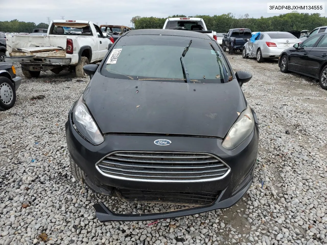 2017 Ford Fiesta Se VIN: 3FADP4BJXHM134555 Lot: 71730984