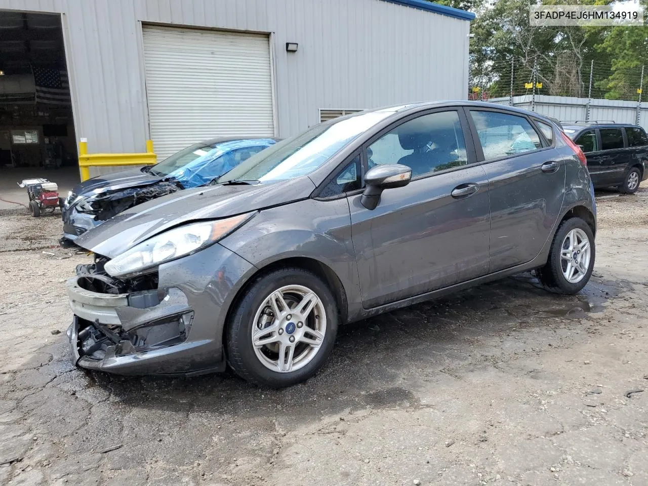 2017 Ford Fiesta Se VIN: 3FADP4EJ6HM134919 Lot: 71797714