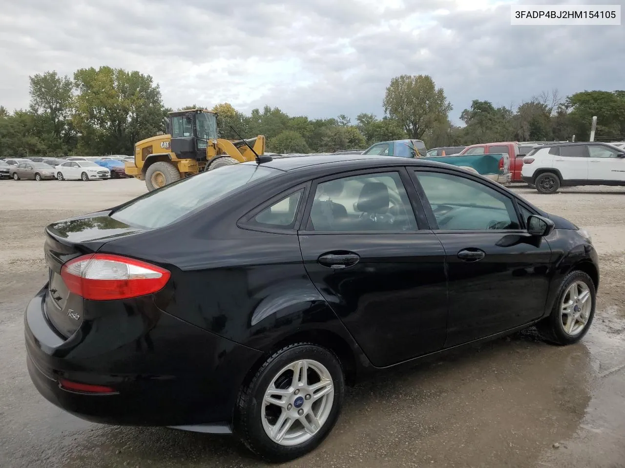 2017 Ford Fiesta Se VIN: 3FADP4BJ2HM154105 Lot: 71984454