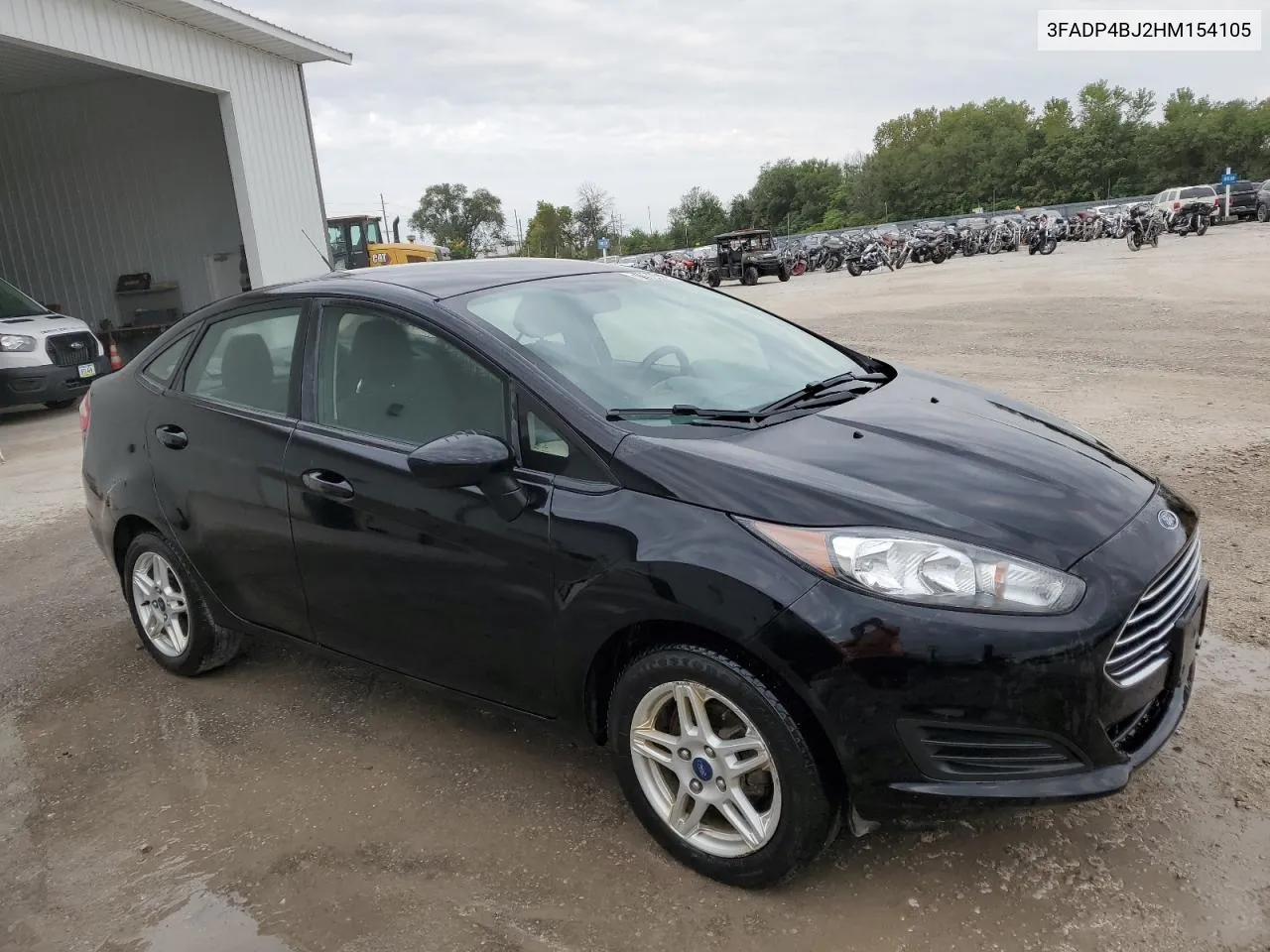 2017 Ford Fiesta Se VIN: 3FADP4BJ2HM154105 Lot: 71984454