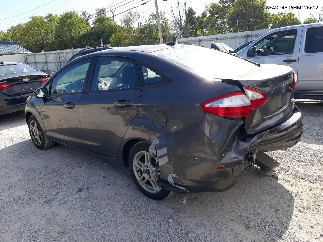 2017 Ford Fiesta Se VIN: 3FADP4BJ6HM125612 Lot: 72181514