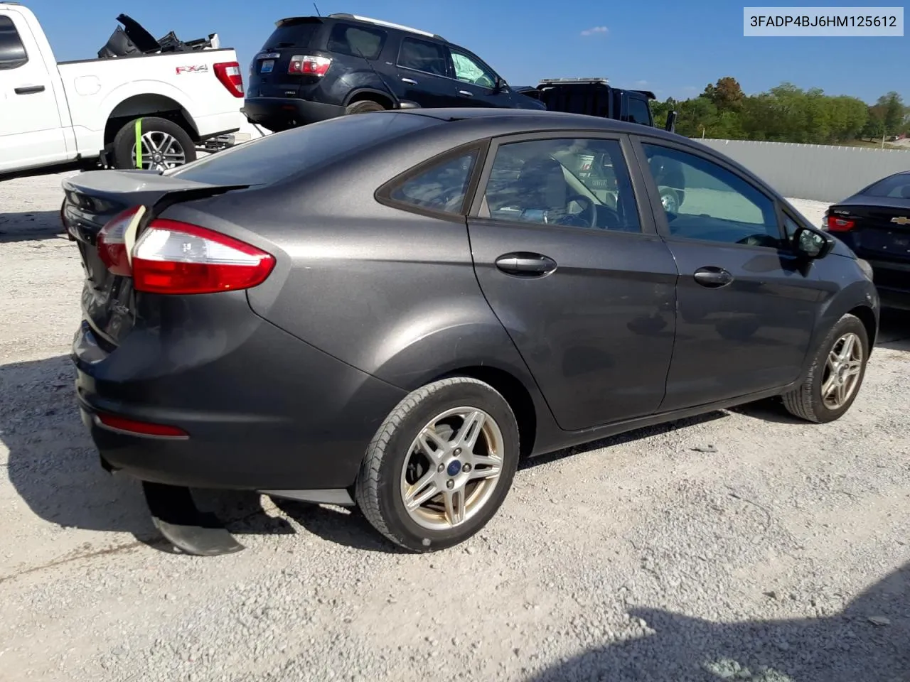 2017 Ford Fiesta Se VIN: 3FADP4BJ6HM125612 Lot: 72181514