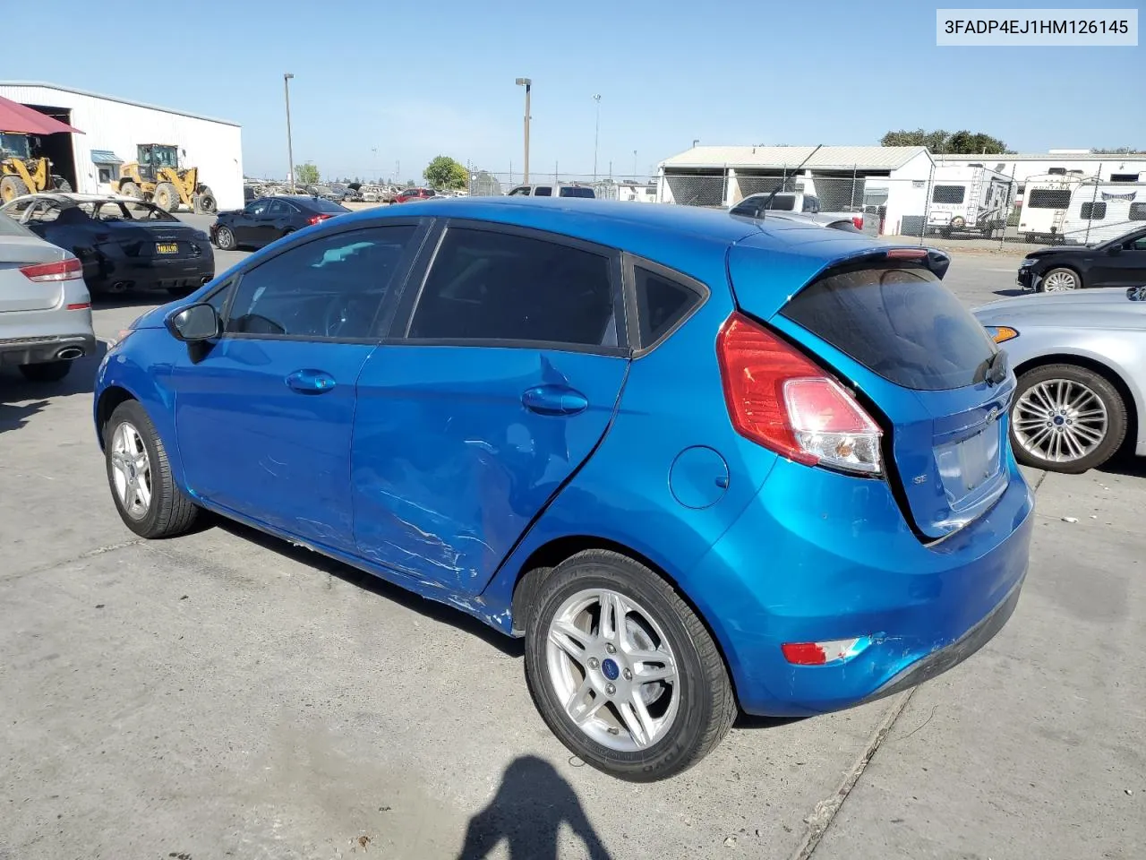 2017 Ford Fiesta Se VIN: 3FADP4EJ1HM126145 Lot: 72655524