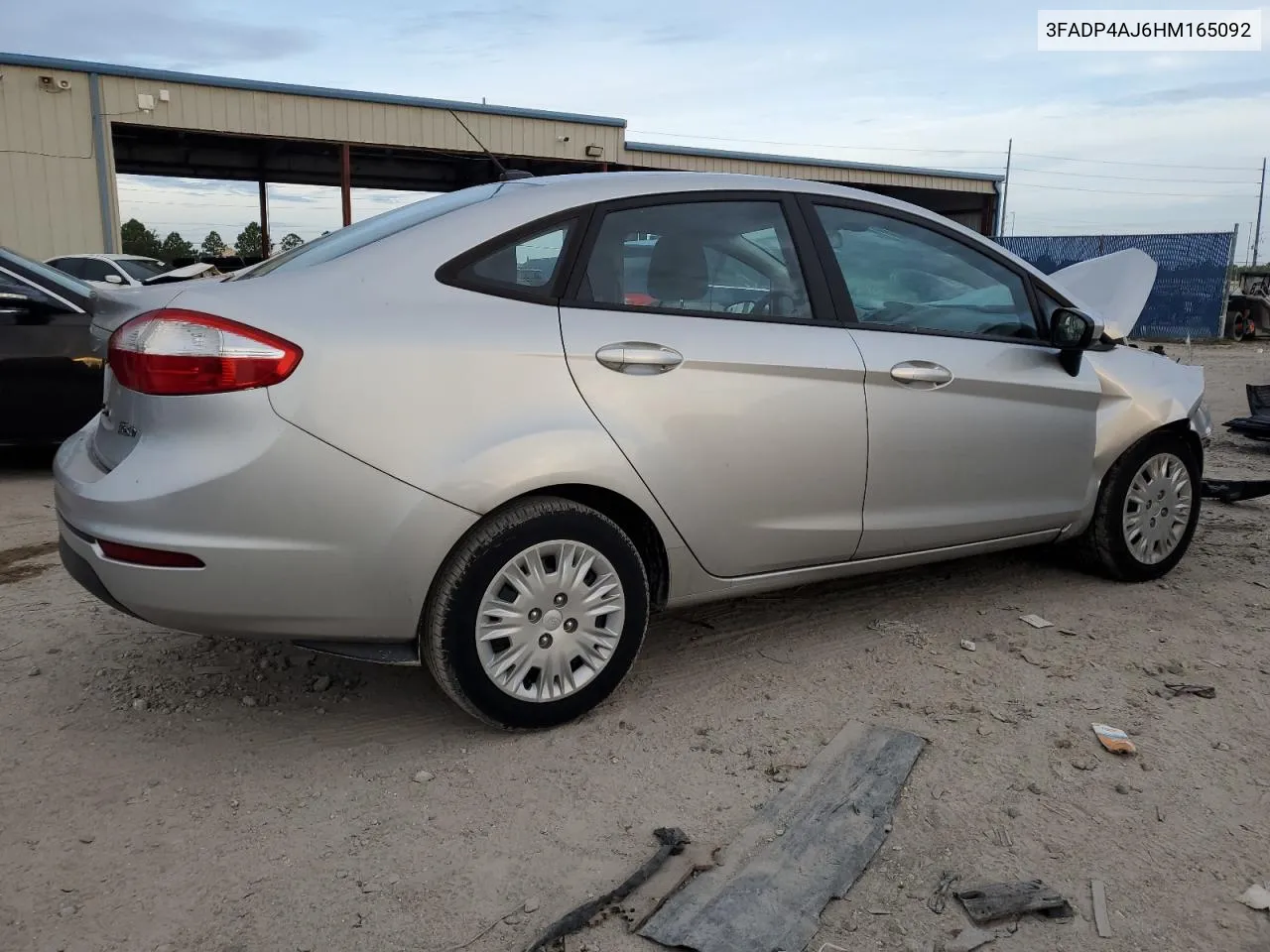 2017 Ford Fiesta S VIN: 3FADP4AJ6HM165092 Lot: 72943774