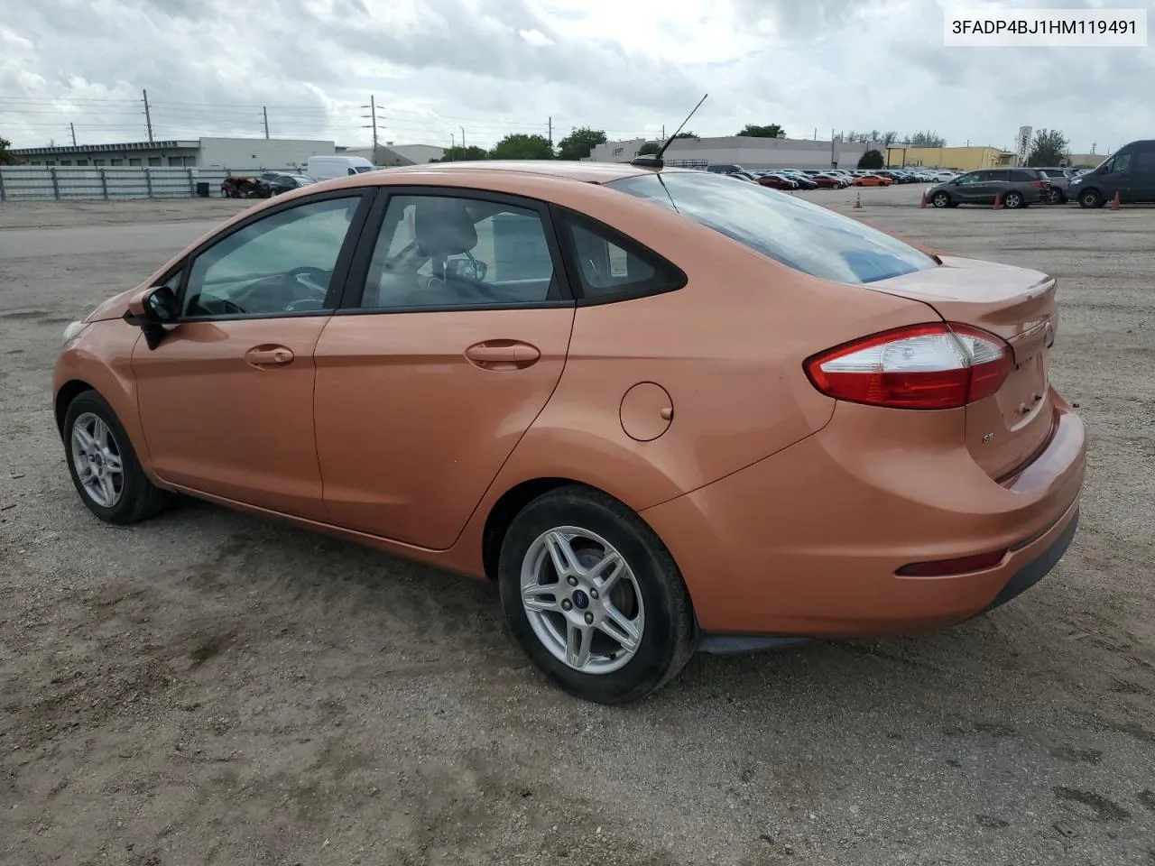 3FADP4BJ1HM119491 2017 Ford Fiesta Se