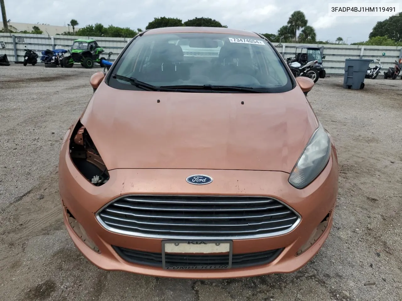 3FADP4BJ1HM119491 2017 Ford Fiesta Se