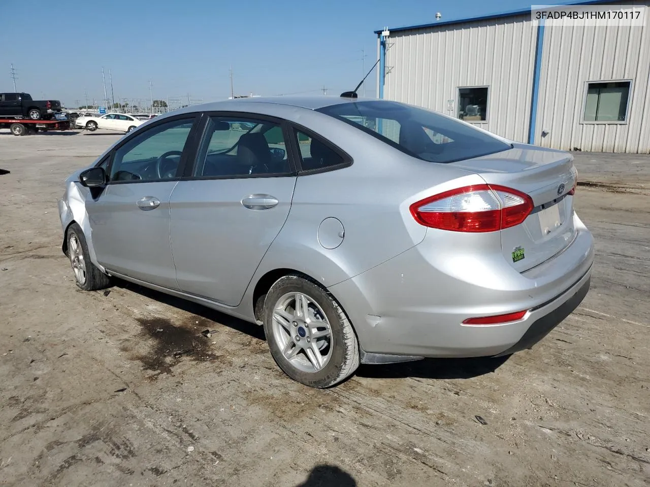 2017 Ford Fiesta Se VIN: 3FADP4BJ1HM170117 Lot: 73596984