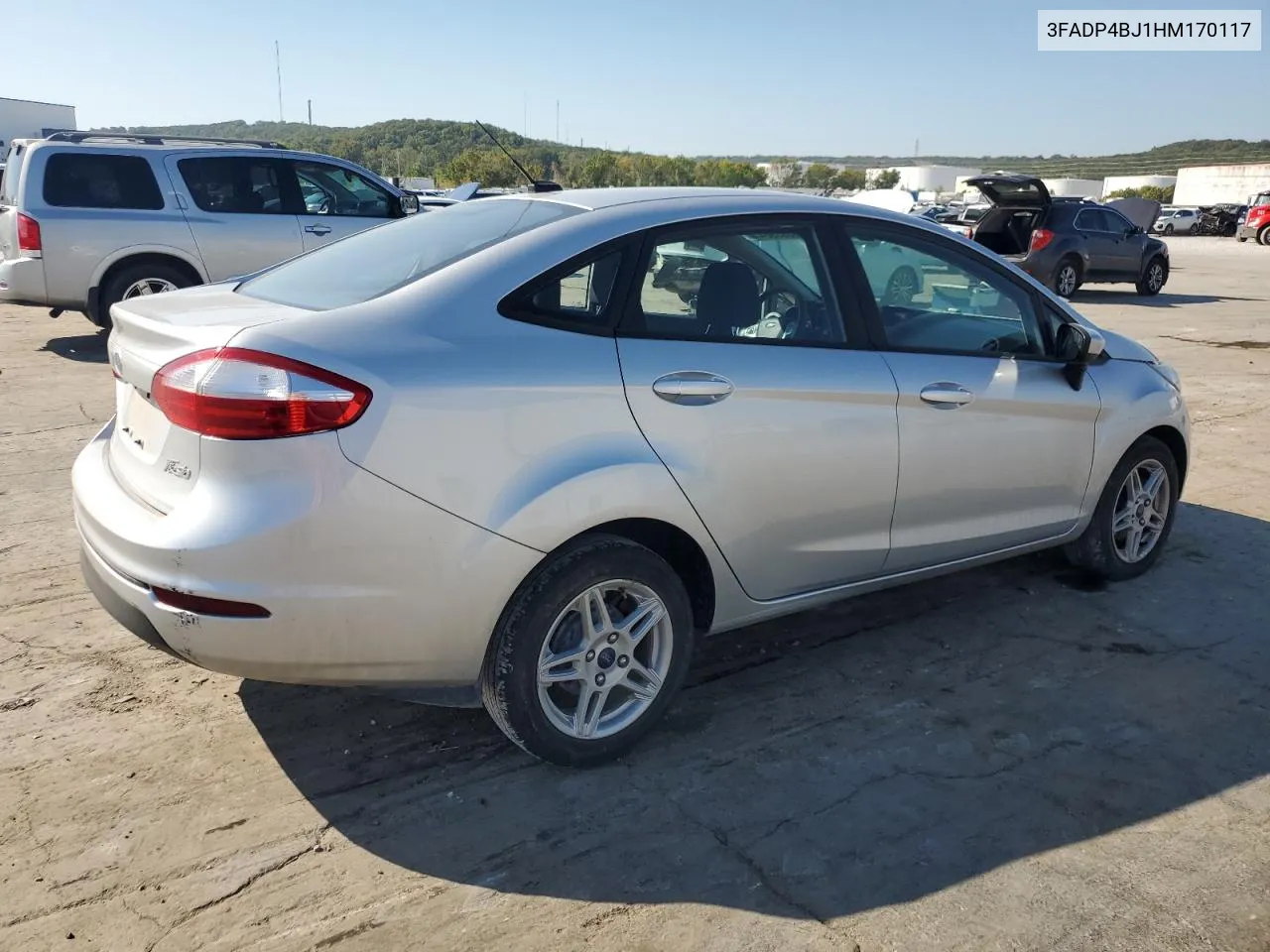 2017 Ford Fiesta Se VIN: 3FADP4BJ1HM170117 Lot: 73596984