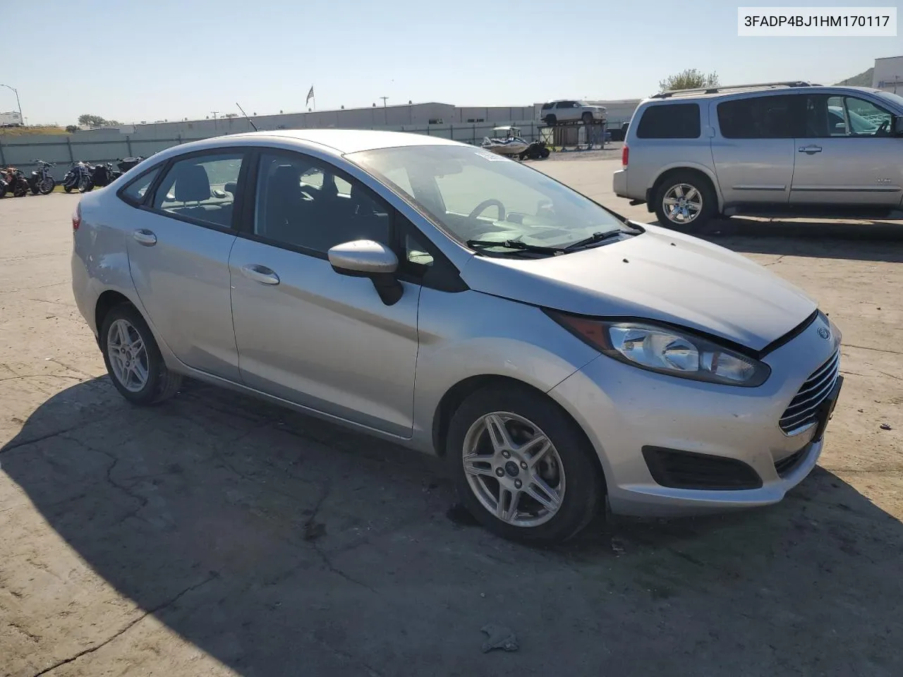 2017 Ford Fiesta Se VIN: 3FADP4BJ1HM170117 Lot: 73596984