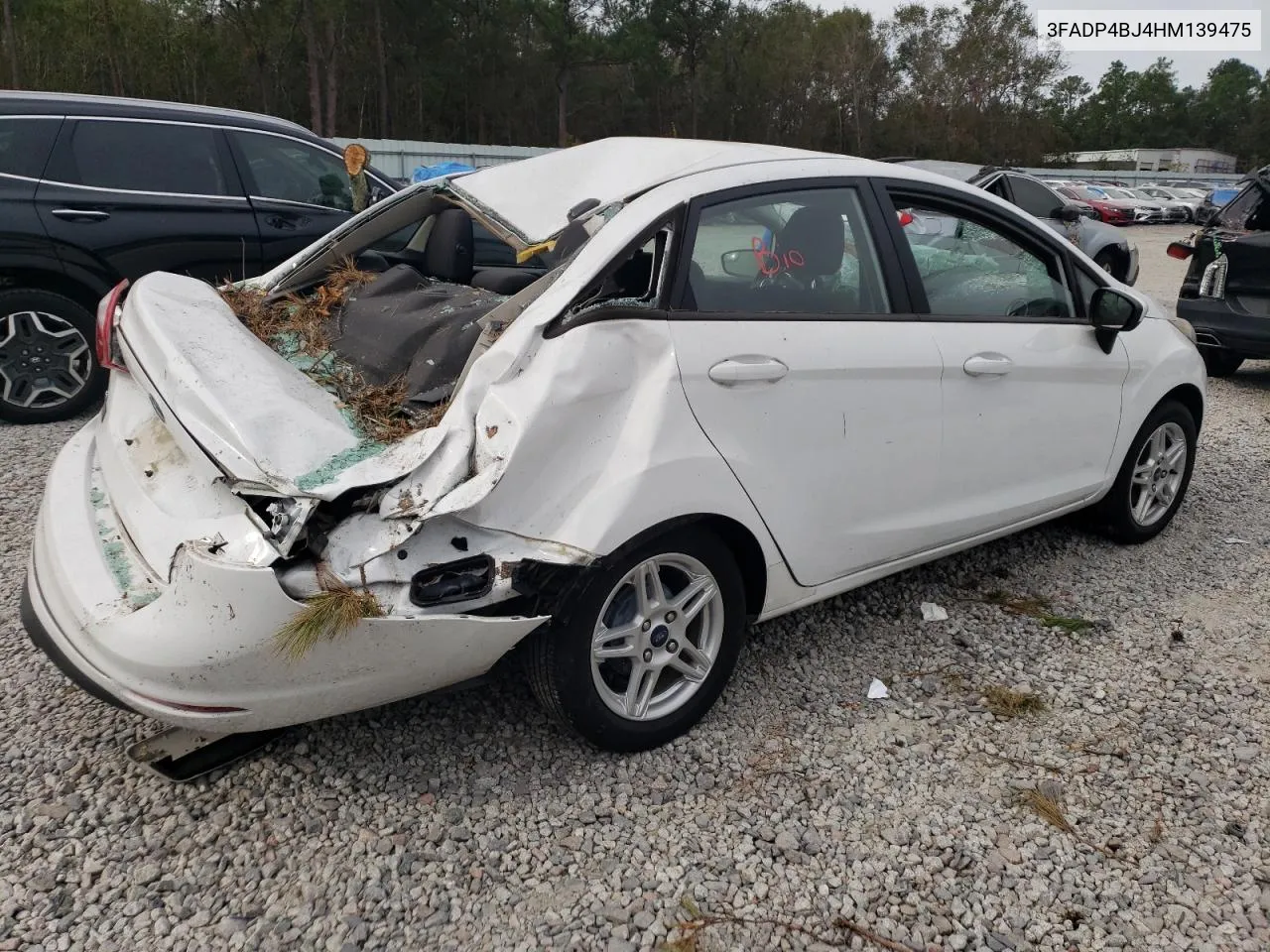 2017 Ford Fiesta Se VIN: 3FADP4BJ4HM139475 Lot: 75233394