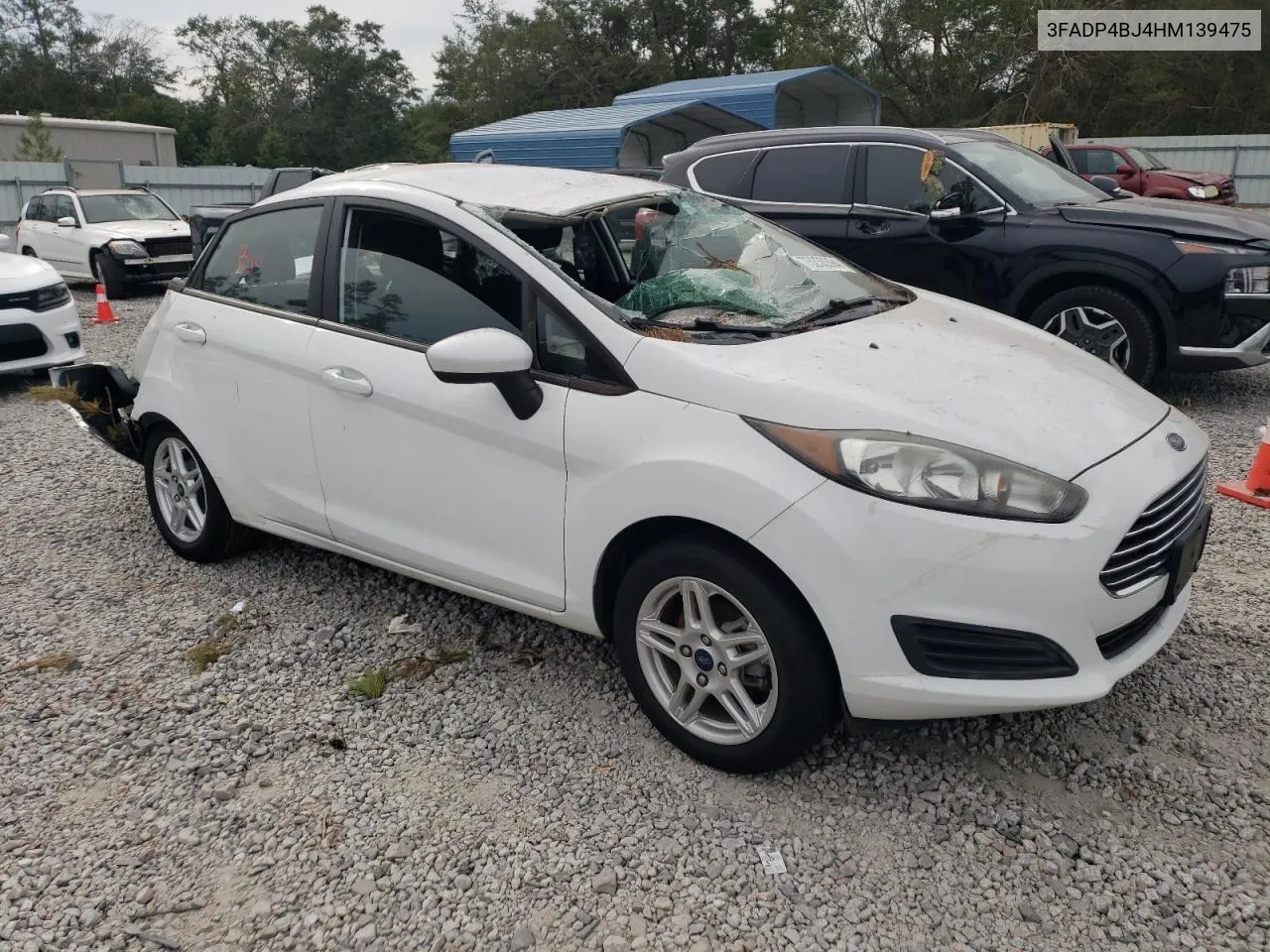 2017 Ford Fiesta Se VIN: 3FADP4BJ4HM139475 Lot: 75233394