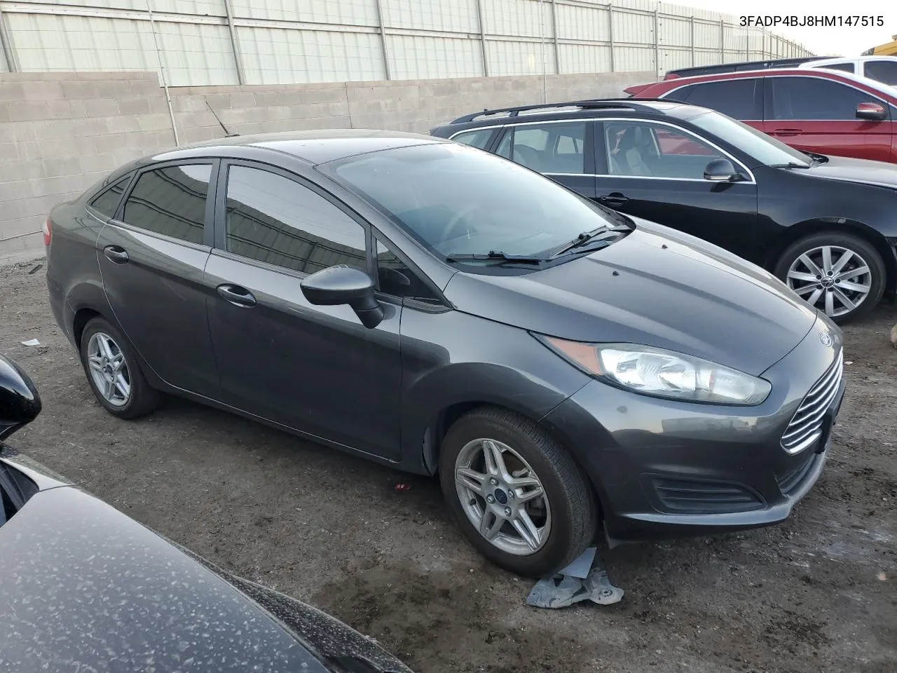 2017 Ford Fiesta Se VIN: 3FADP4BJ8HM147515 Lot: 75343274