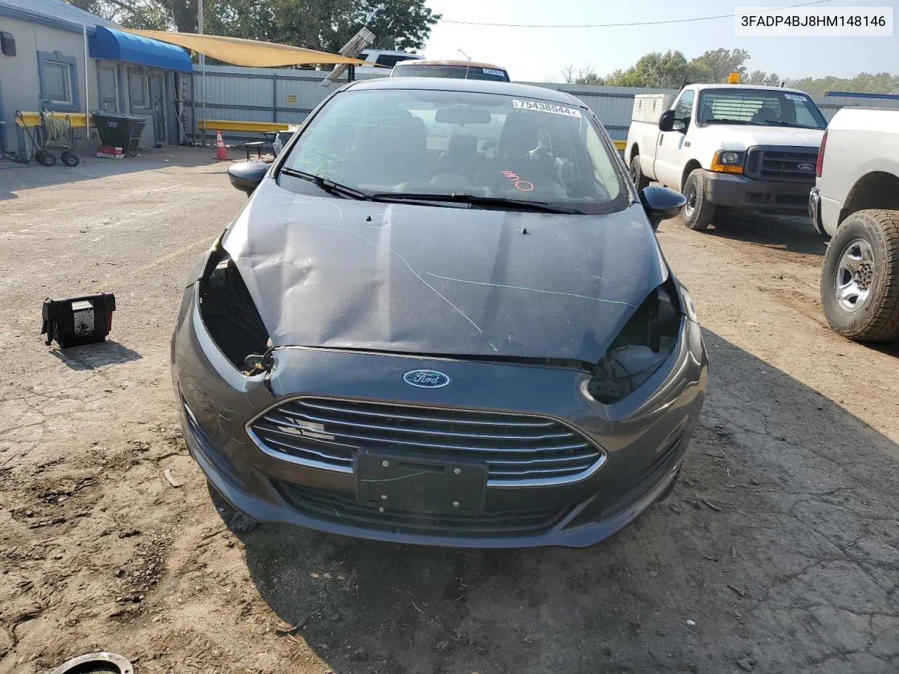 2017 Ford Fiesta Se VIN: 3FADP4BJ8HM148146 Lot: 75438544