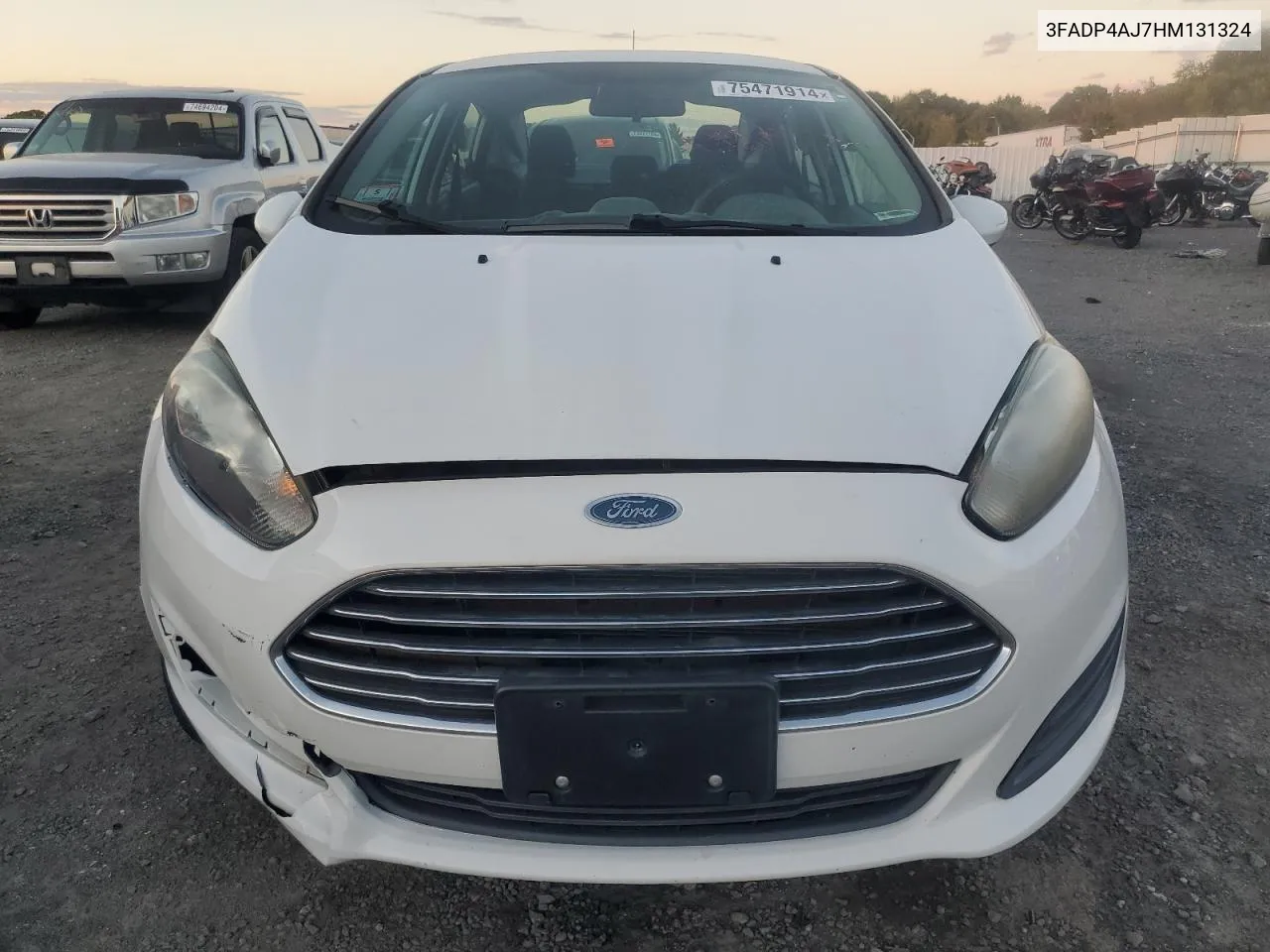 2017 Ford Fiesta S VIN: 3FADP4AJ7HM131324 Lot: 75471914