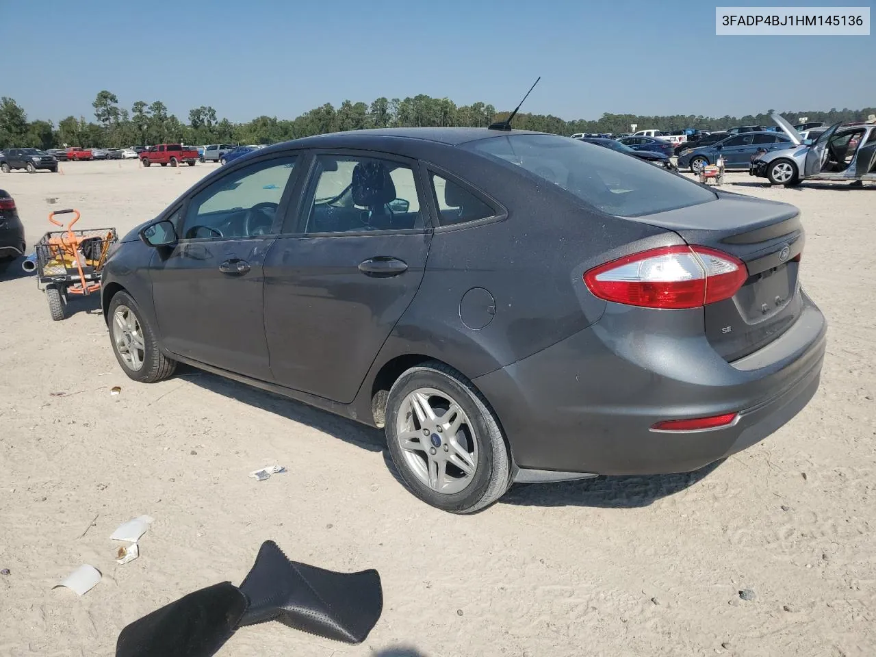 2017 Ford Fiesta Se VIN: 3FADP4BJ1HM145136 Lot: 75772824