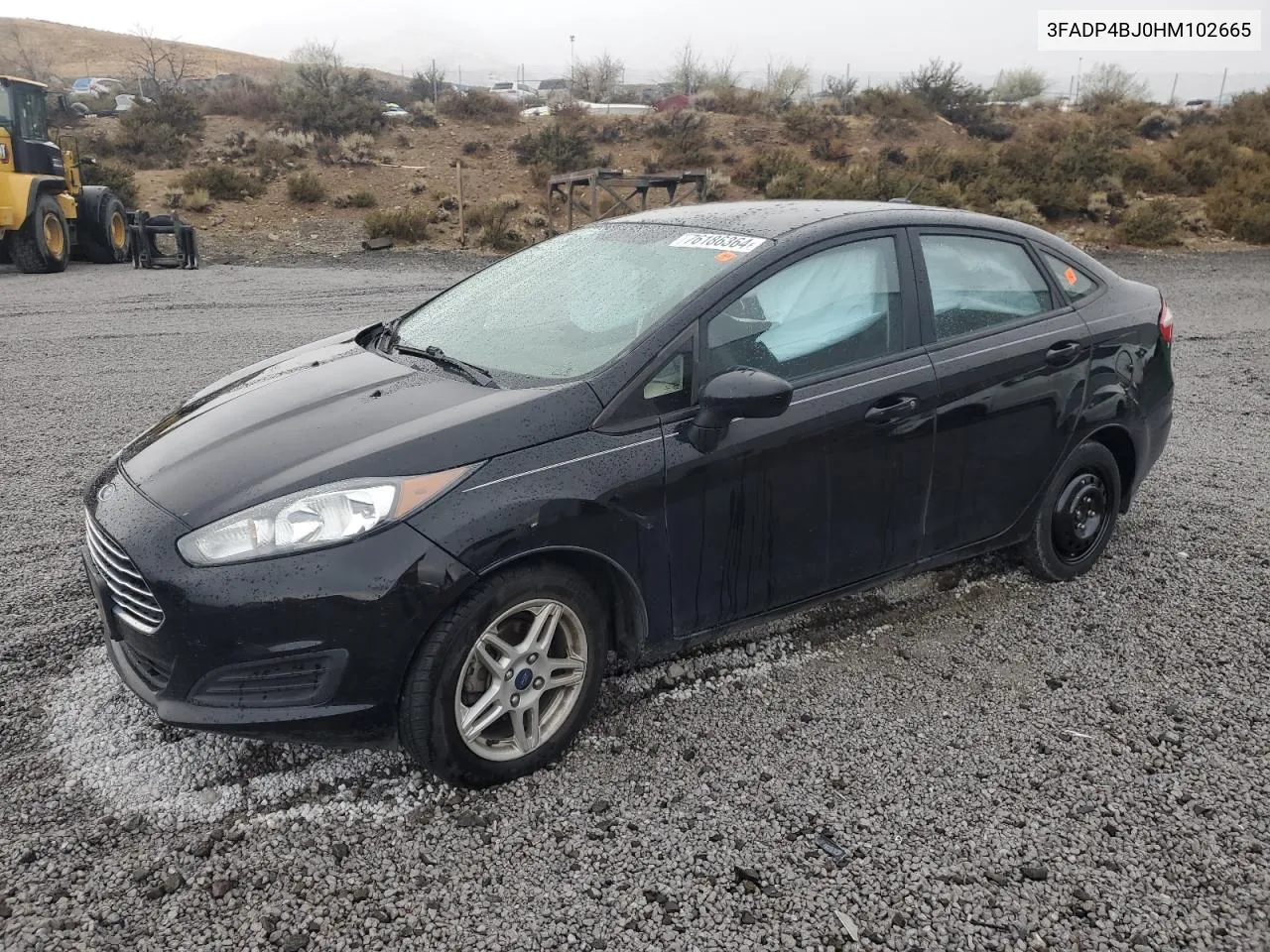 2017 Ford Fiesta Se VIN: 3FADP4BJ0HM102665 Lot: 76186364