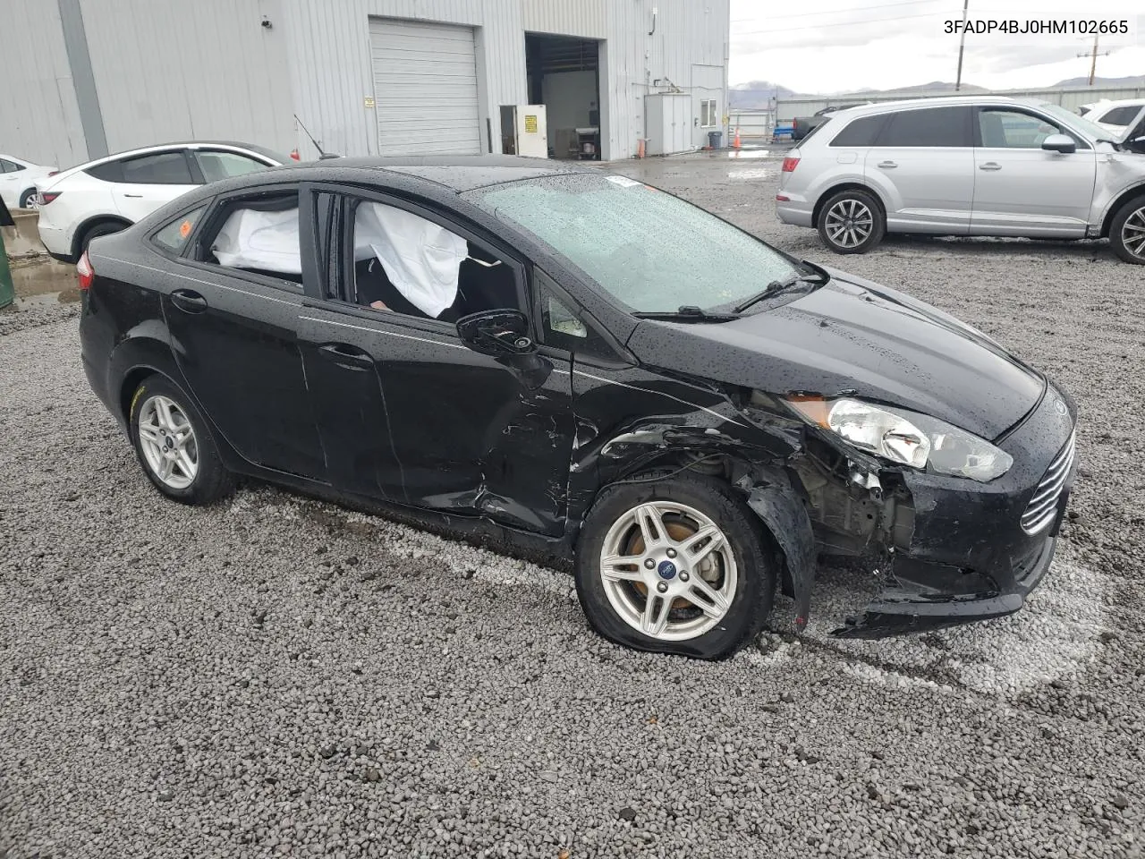 2017 Ford Fiesta Se VIN: 3FADP4BJ0HM102665 Lot: 76186364