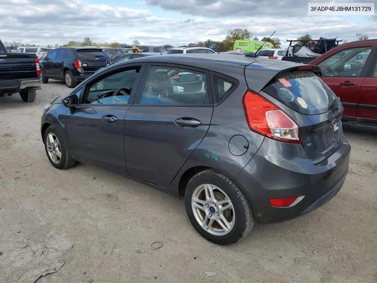 2017 Ford Fiesta Se VIN: 3FADP4EJ8HM131729 Lot: 76332534