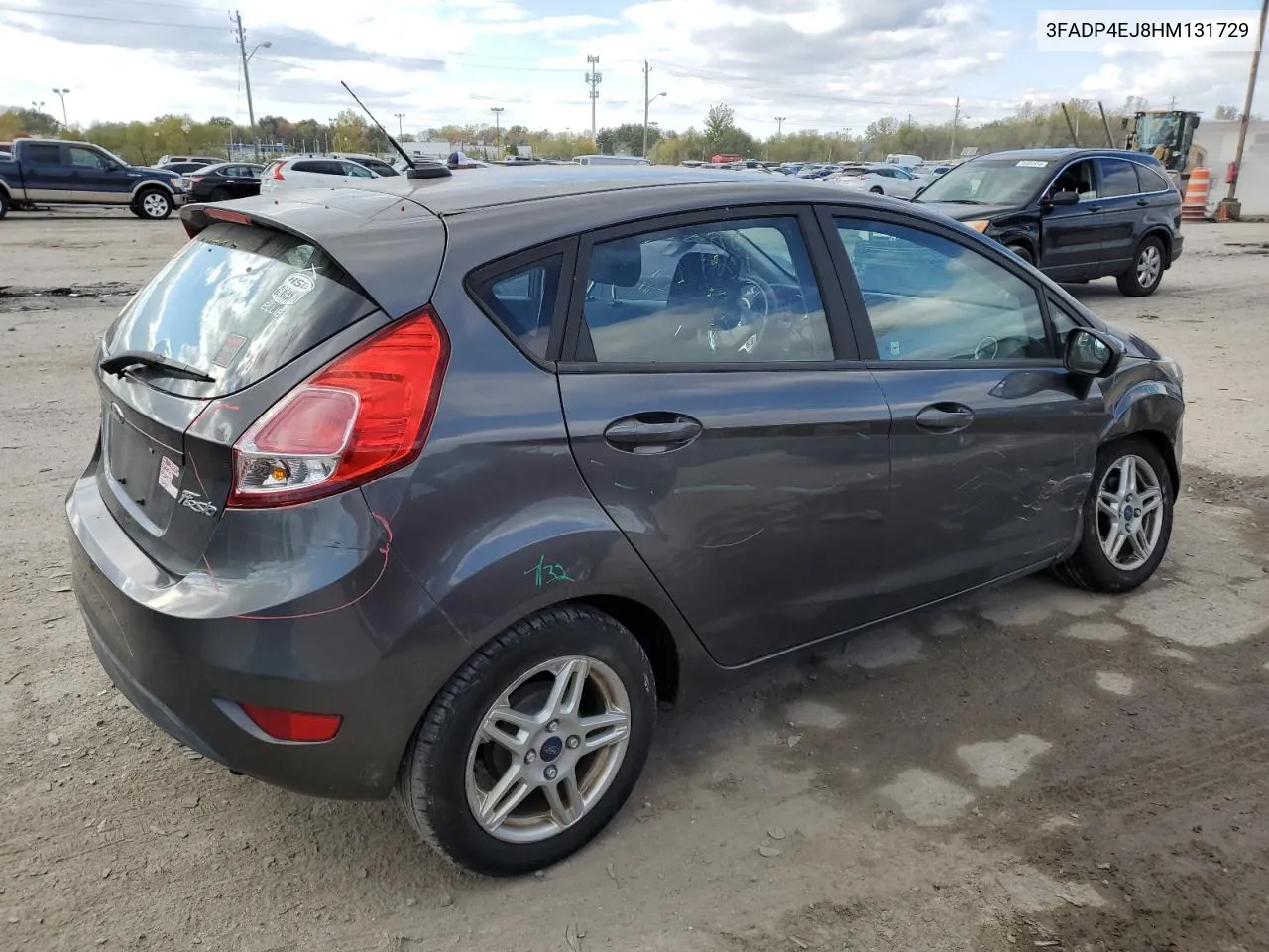 2017 Ford Fiesta Se VIN: 3FADP4EJ8HM131729 Lot: 76332534