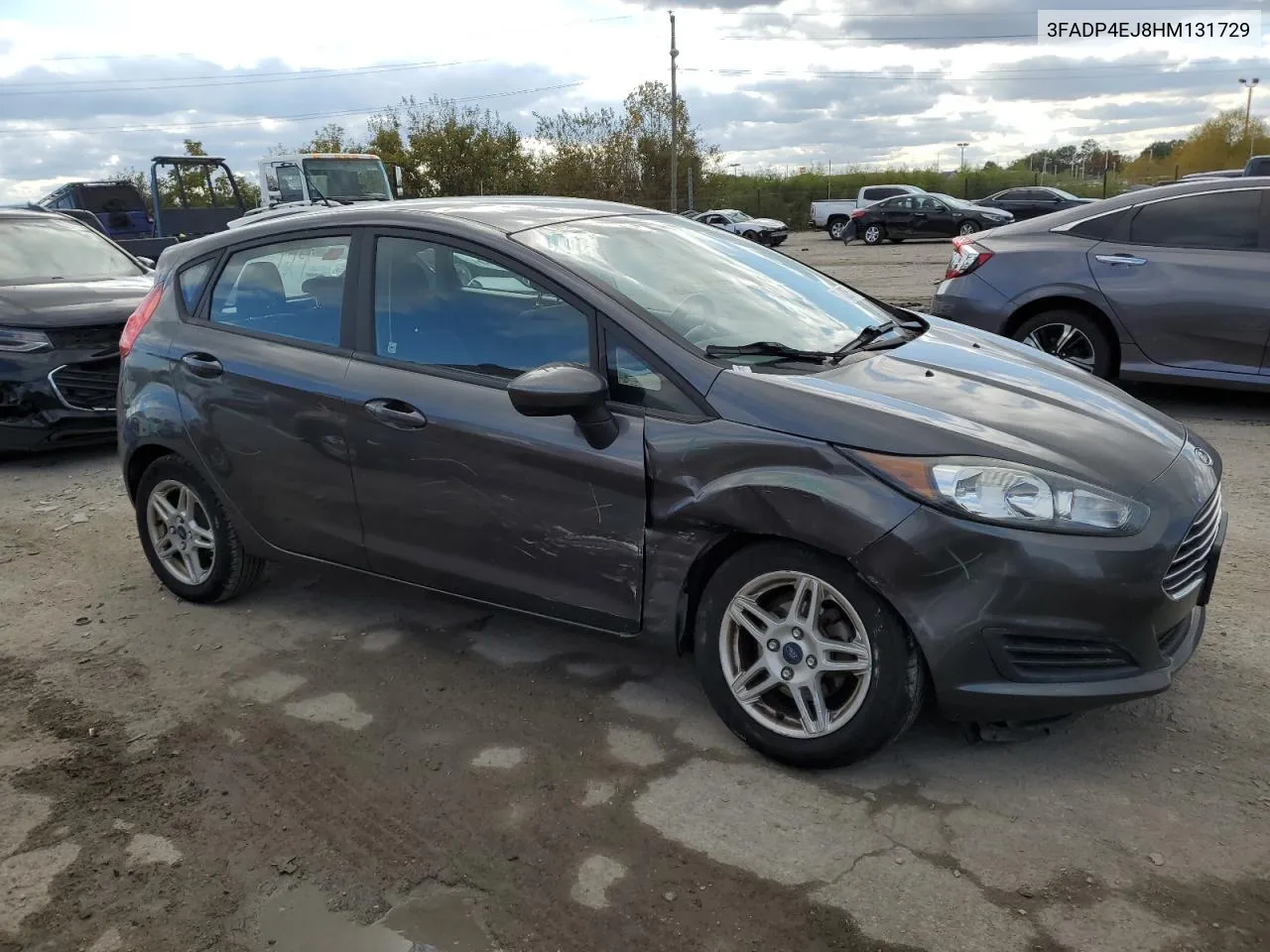 2017 Ford Fiesta Se VIN: 3FADP4EJ8HM131729 Lot: 76332534