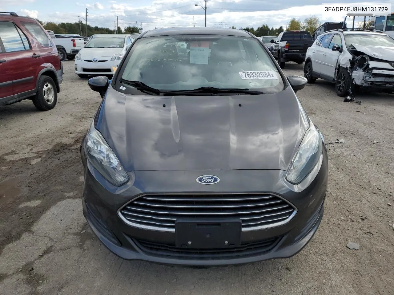 2017 Ford Fiesta Se VIN: 3FADP4EJ8HM131729 Lot: 76332534