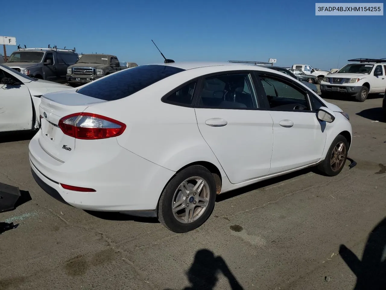 2017 Ford Fiesta Se VIN: 3FADP4BJXHM154255 Lot: 76410054