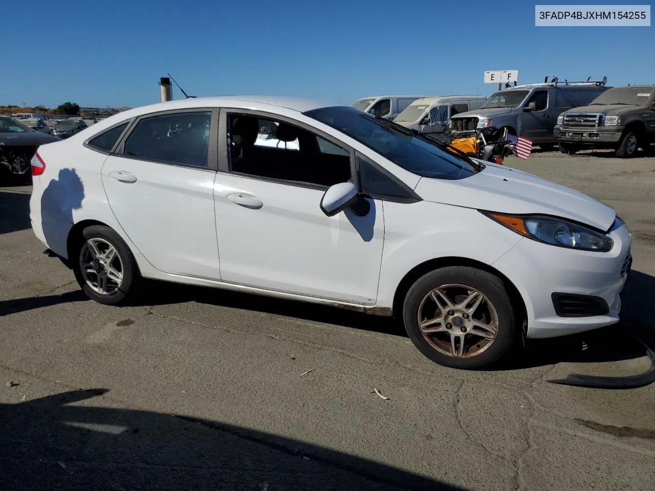 2017 Ford Fiesta Se VIN: 3FADP4BJXHM154255 Lot: 76410054