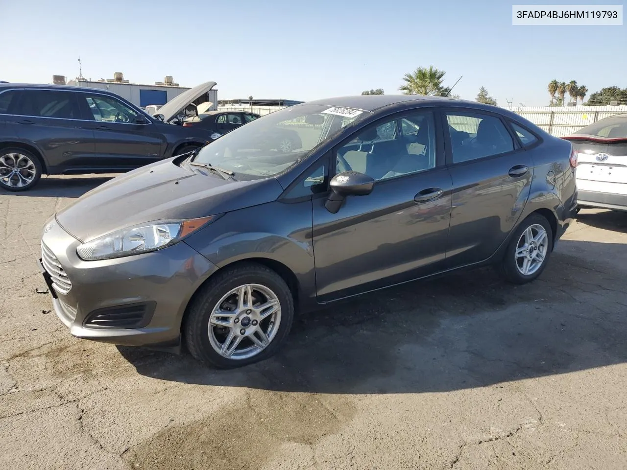 2017 Ford Fiesta Se VIN: 3FADP4BJ6HM119793 Lot: 76826284