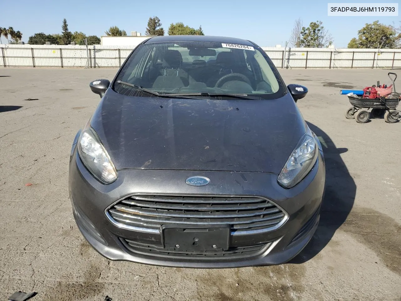 2017 Ford Fiesta Se VIN: 3FADP4BJ6HM119793 Lot: 76826284