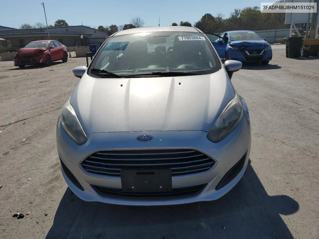 2017 Ford Fiesta Se VIN: 3FADP4BJ8HM151029 Lot: 77003884