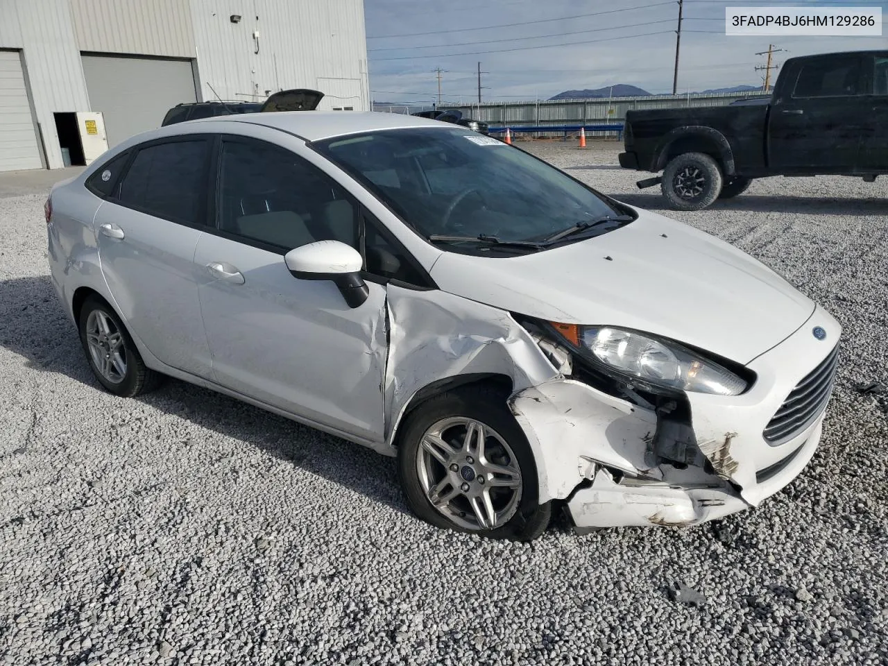 2017 Ford Fiesta Se VIN: 3FADP4BJ6HM129286 Lot: 77877364