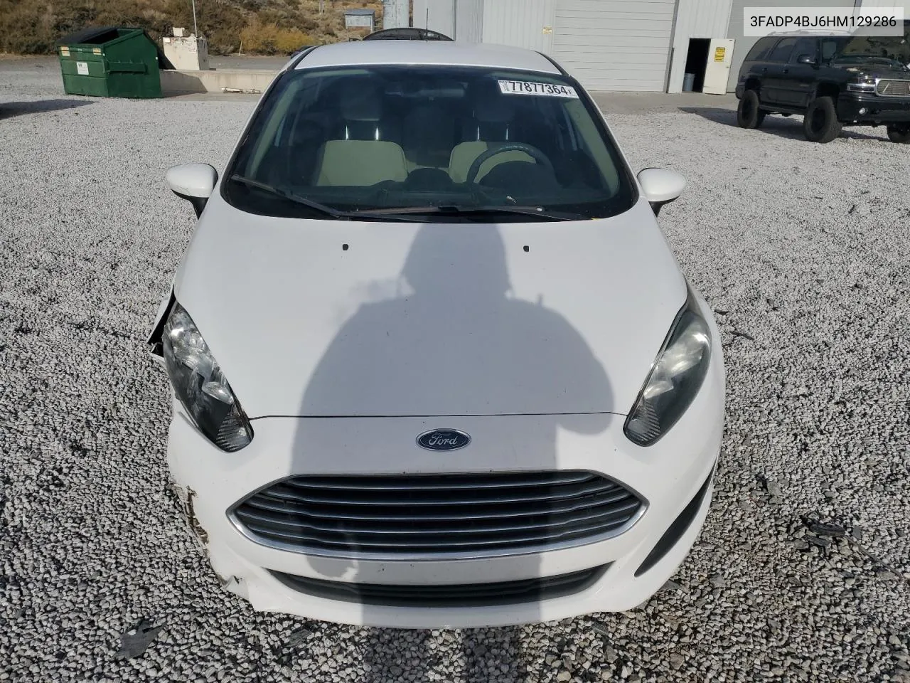 2017 Ford Fiesta Se VIN: 3FADP4BJ6HM129286 Lot: 77877364