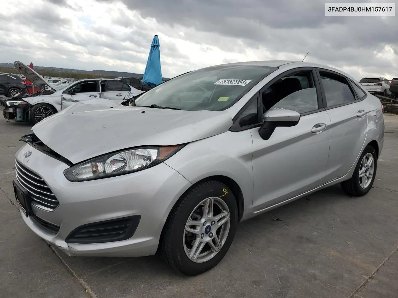 2017 Ford Fiesta Se VIN: 3FADP4BJ0HM157617 Lot: 78182964