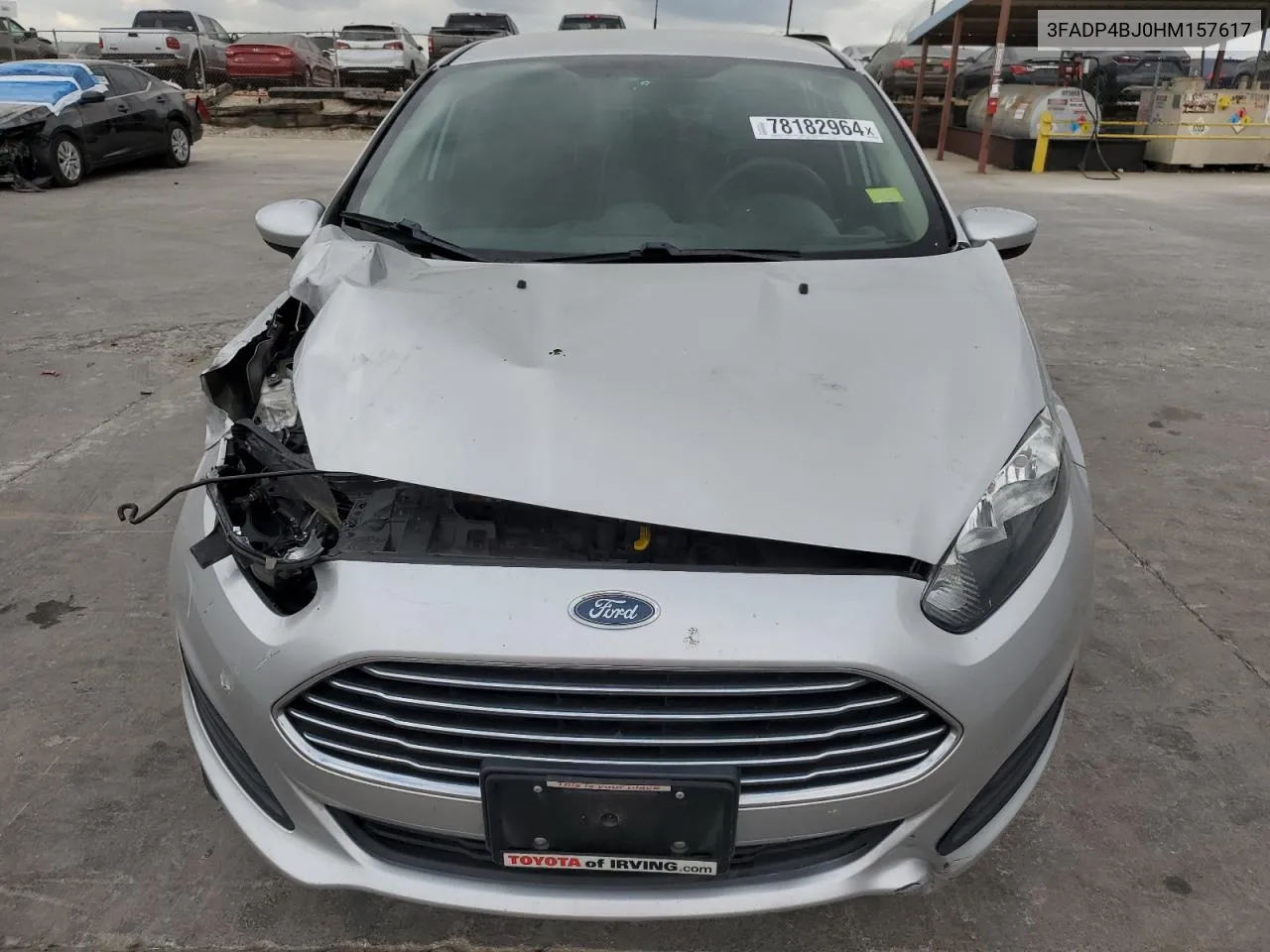 2017 Ford Fiesta Se VIN: 3FADP4BJ0HM157617 Lot: 78182964