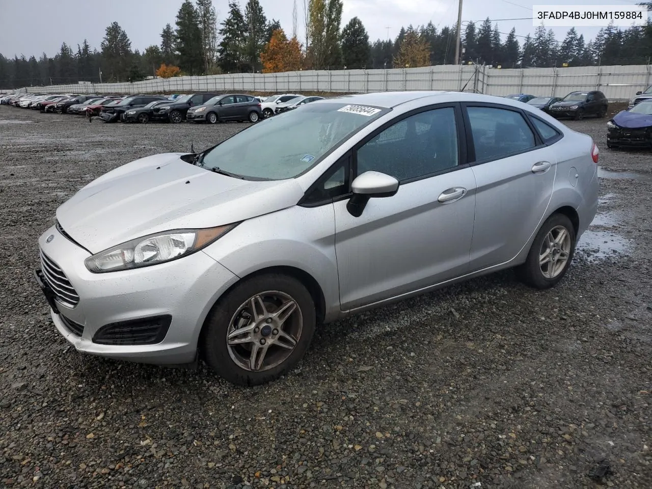 2017 Ford Fiesta Se VIN: 3FADP4BJ0HM159884 Lot: 79085644