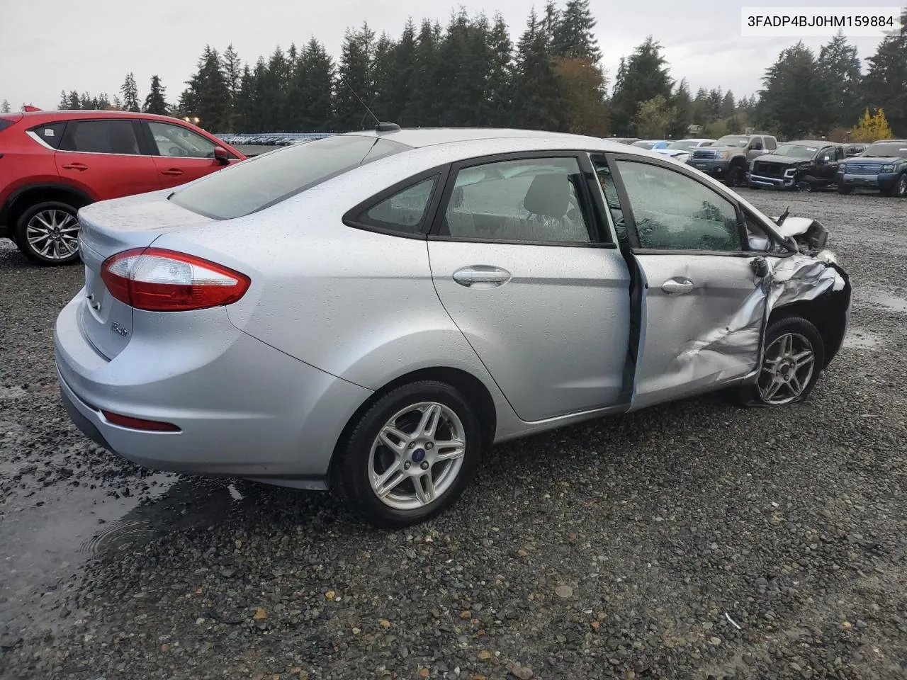 2017 Ford Fiesta Se VIN: 3FADP4BJ0HM159884 Lot: 79085644